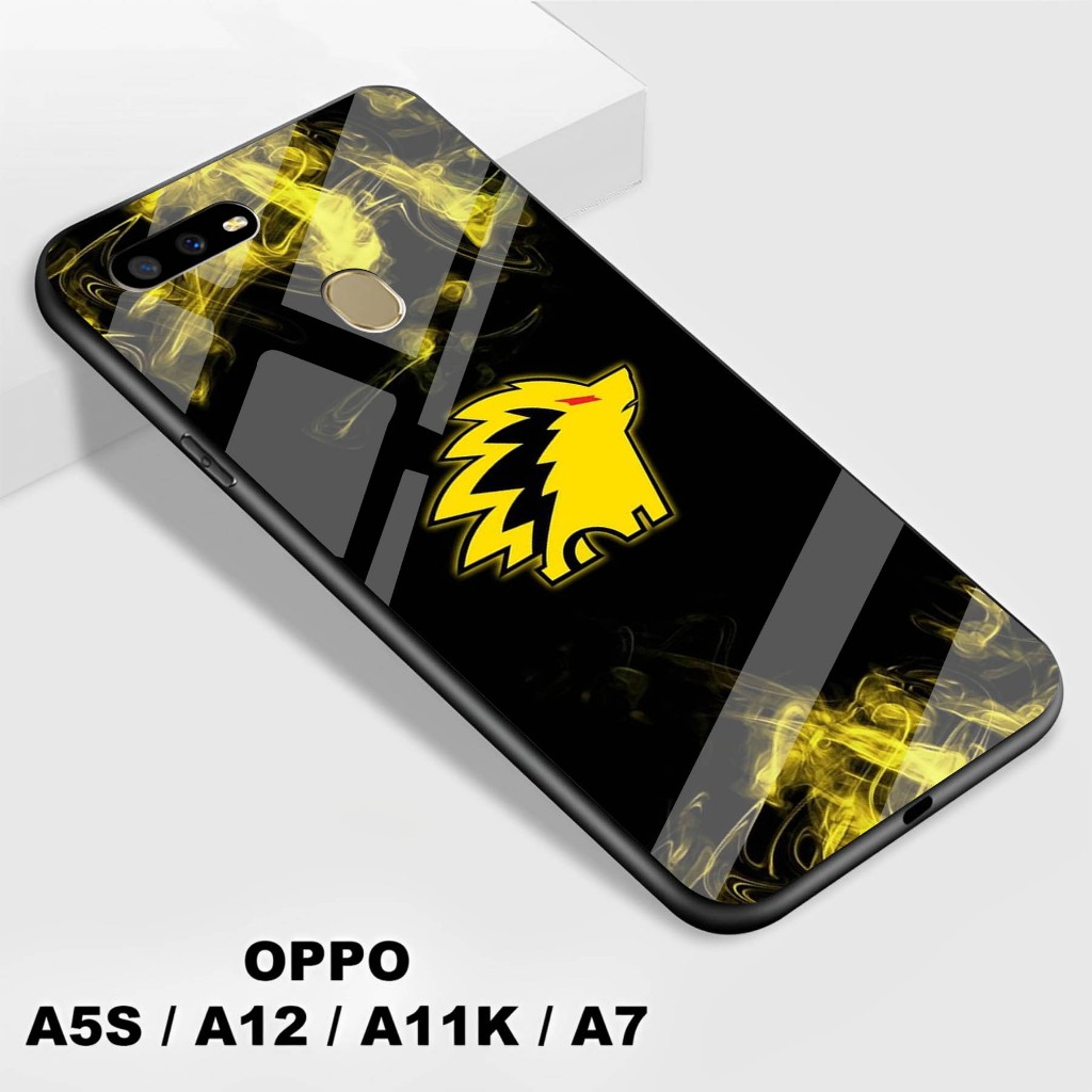 Softcase Kaca Kilau Oppo A5S / A12 / A7 / A11K - Softcase Kaca   Oppo A5S / A12 / A7 / A11K - Softca