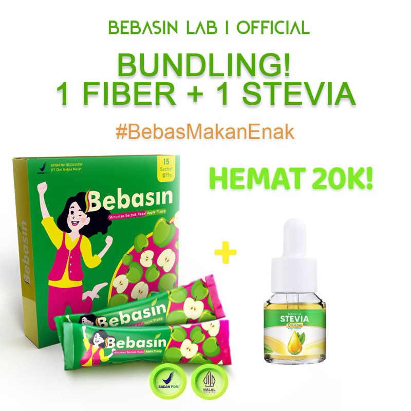 

Bundling Lengkap 4 Fiber + Stevia
