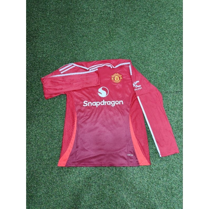 Jersey Bola Club Manchester united long Sleeve