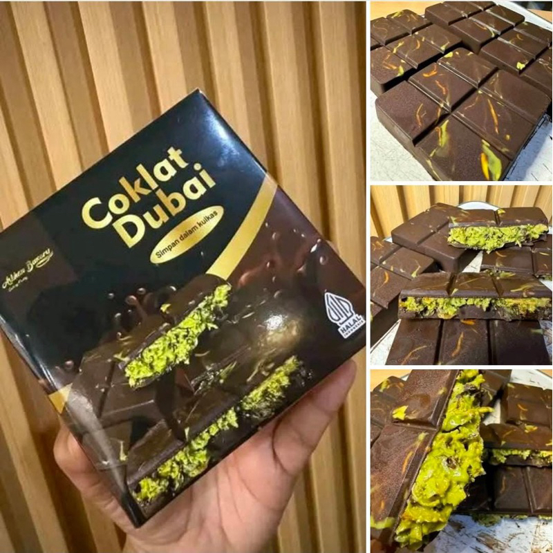 

Coklat Dubai Kunafa Merk Arkhan, Kemasan Isi 150 Gram - Makanan Coklat - Chocolate, Food