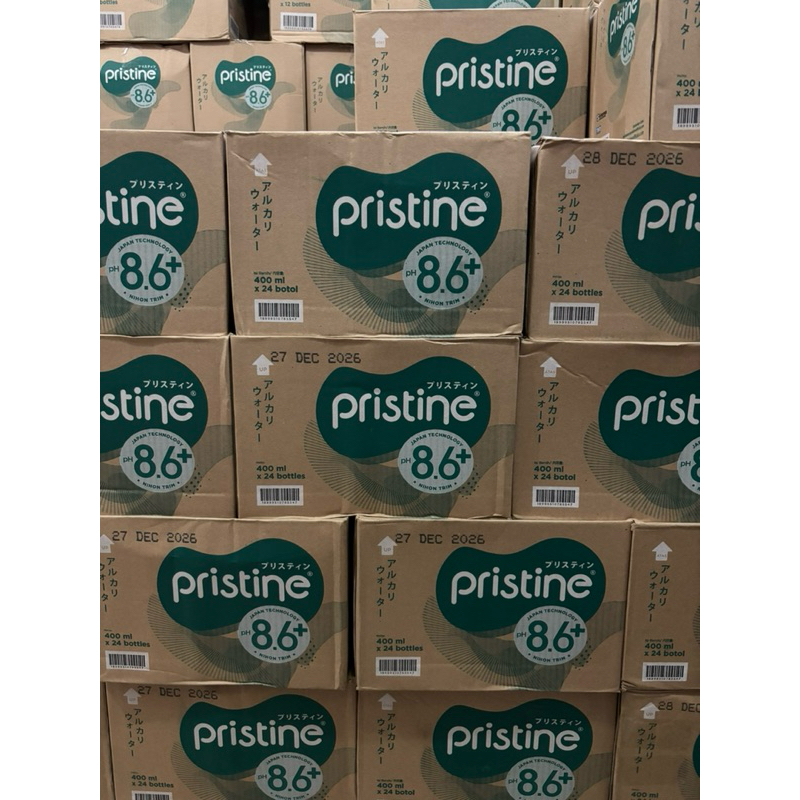 

Pristine 400 ml isi 24 botol
