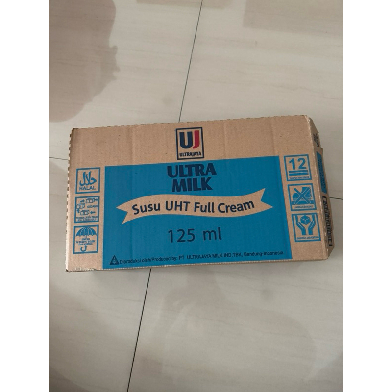 

Susu Ultra Full Cream 125 ml 1 dus 40pcs