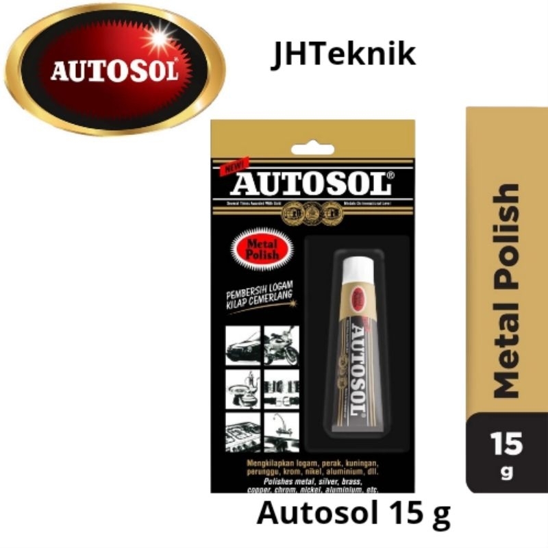 JHTeknik Autosol 15 Gram/Autosol Metal Polish 15 gram