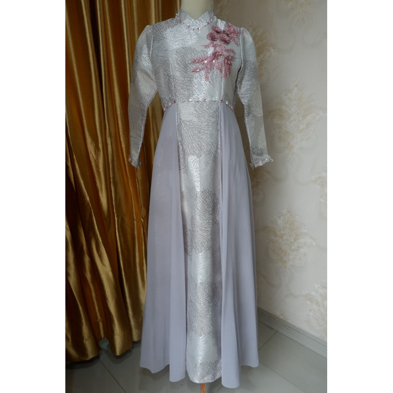 Gaun/Gamis Silver