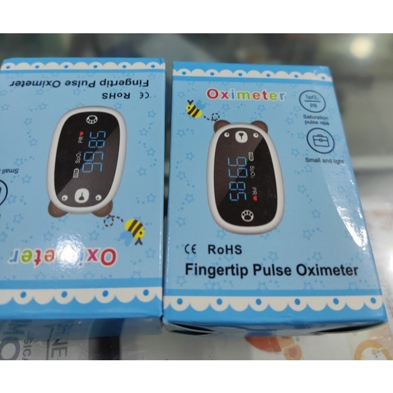 Oximeter Bayi Balita & Anak-anak Fingertip Pulse Oximeter baby & Kids