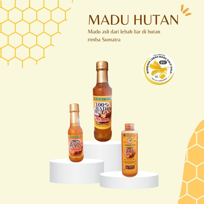 

Madu Hutan 100% murni