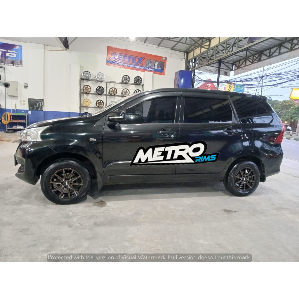 PAKET VELG PLUS BAN UNTUK MOBIL AVANZA USE VELG HSR KCCX R14 PLUS BAN ACCELERA 185 70 R14 ECO PLUSH
