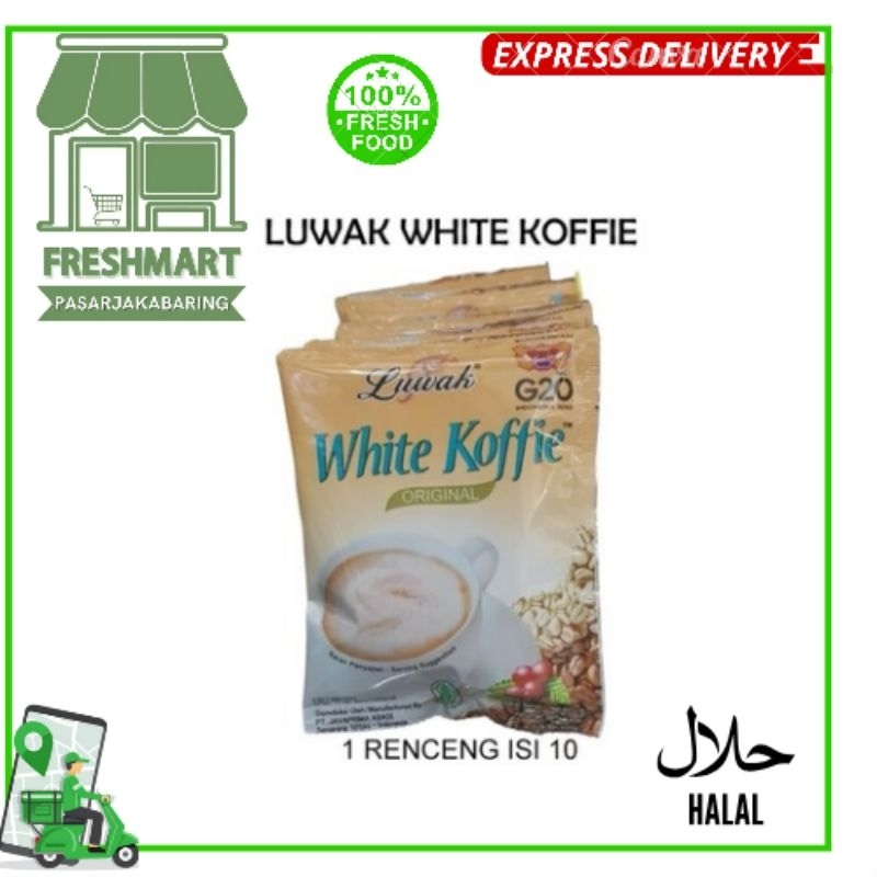 

white koffie