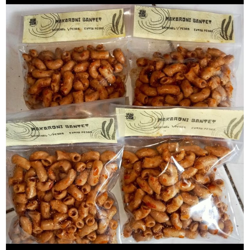 

Makaroni Bantet Khas Tasikmalaya 40gr