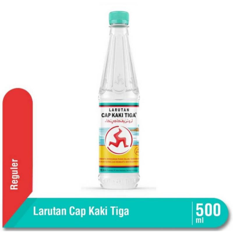 

Cap Kaki Tiga Larutan Penyegar 500 ml