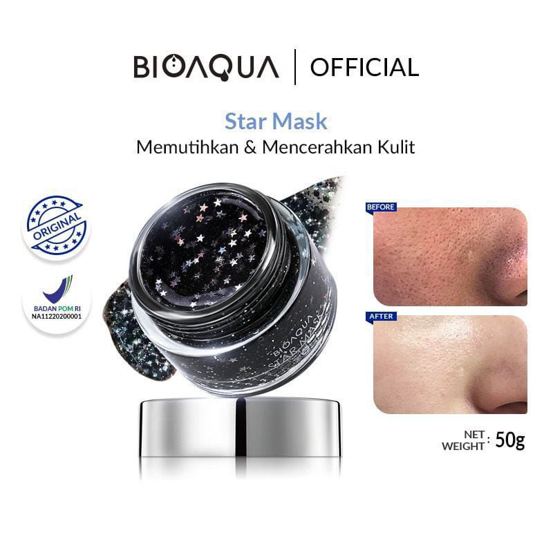 Bioaqua Star Mask Peel Off Mask 50 gr
