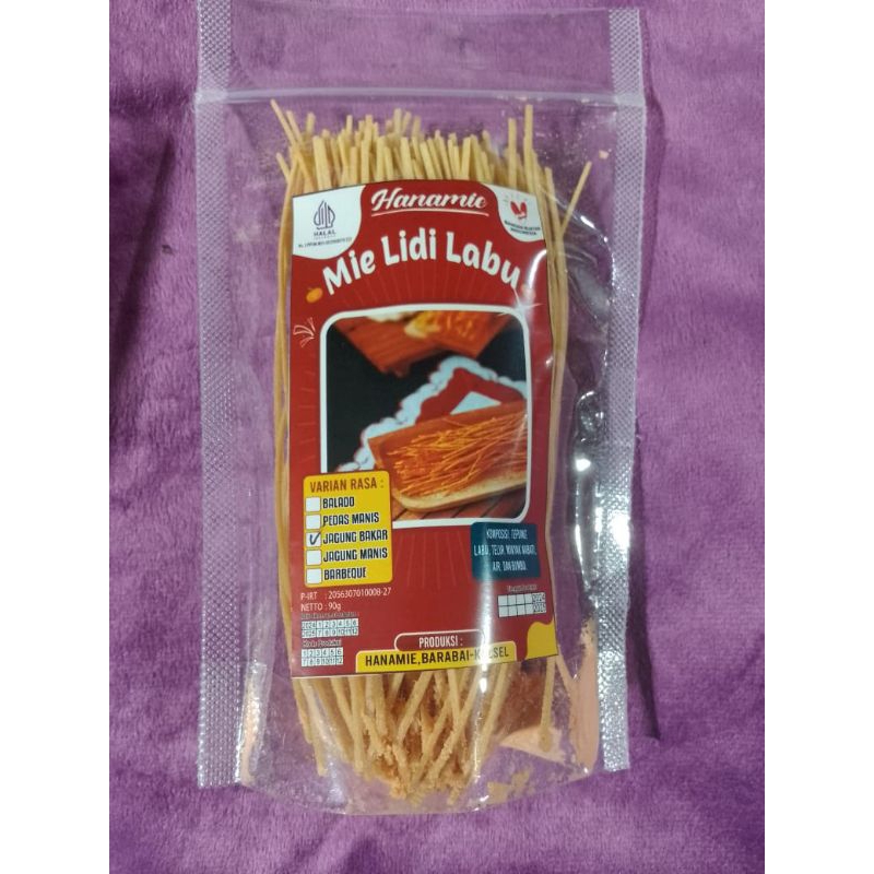 

Mie Lidi Labu (100gr)