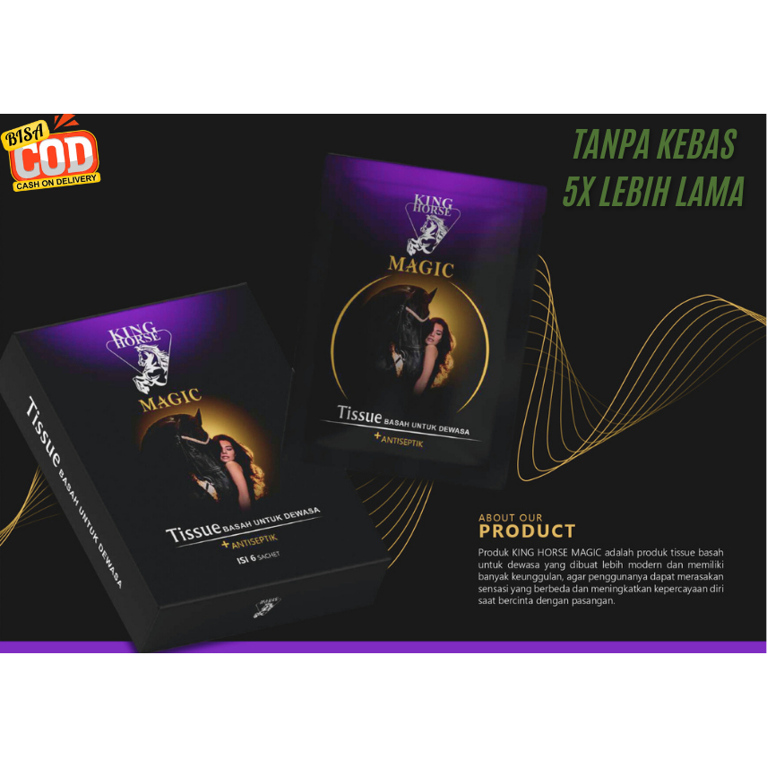King Horse Tisu Magic BPOM Tissue Megic Original