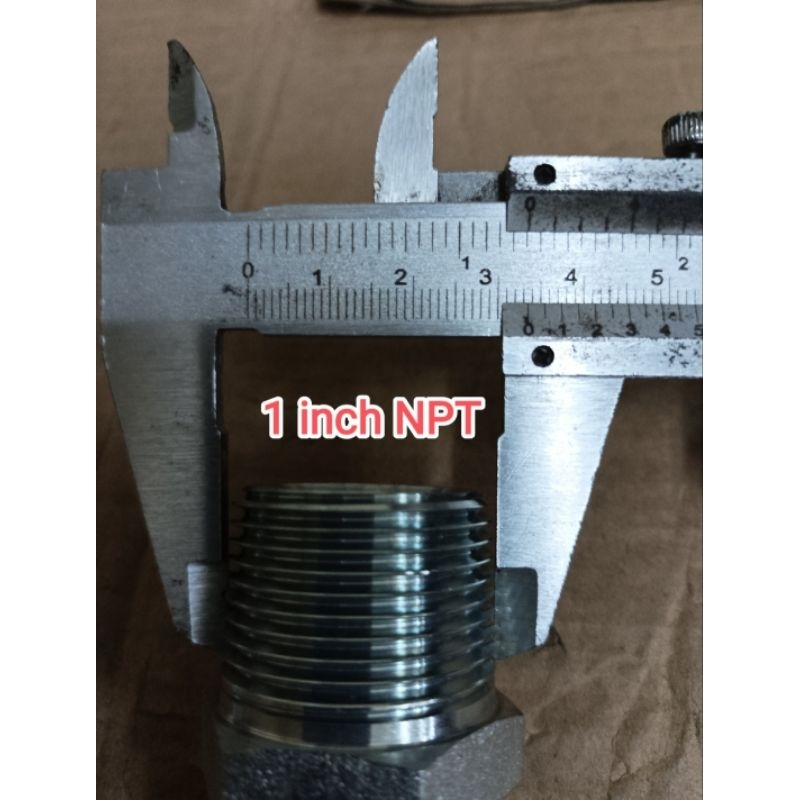 Double Nepel 1" Jic X 1" Npt