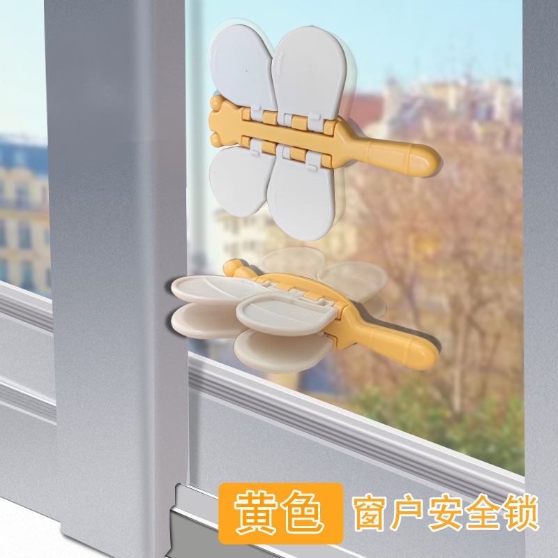 Kunci Jendela Sliding lock Grendel Kunci Jendela Geser Dengan Kunci Lock Baby Child Safety Kunci Jen
