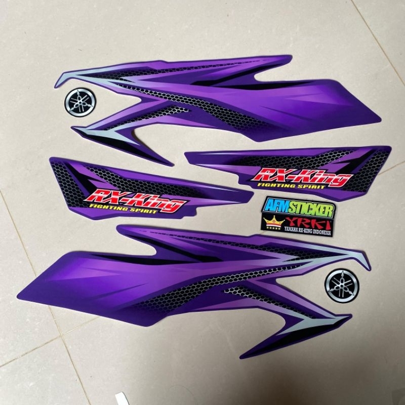 Striping Rx King || Striping Rx King 2005 ungu