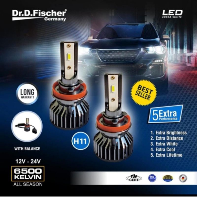 LED DR.D.Fischer H11 - The Series H11 - The Best LED DR.D.Fischer