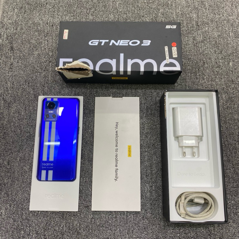 Realme GT Neo 3 8/256 GB Second Resmi Original