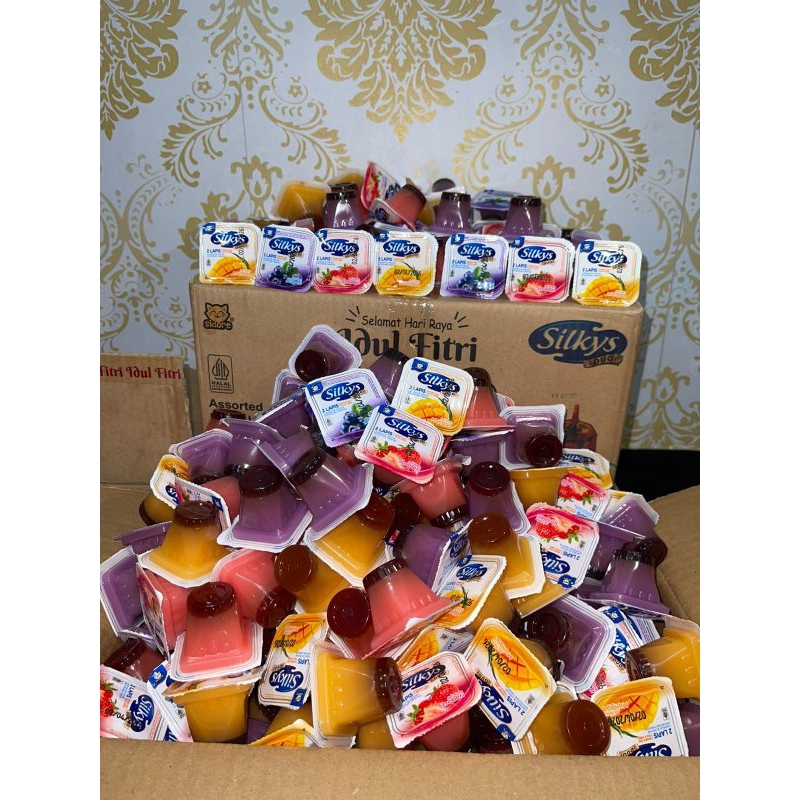 

silkys puding gula aren