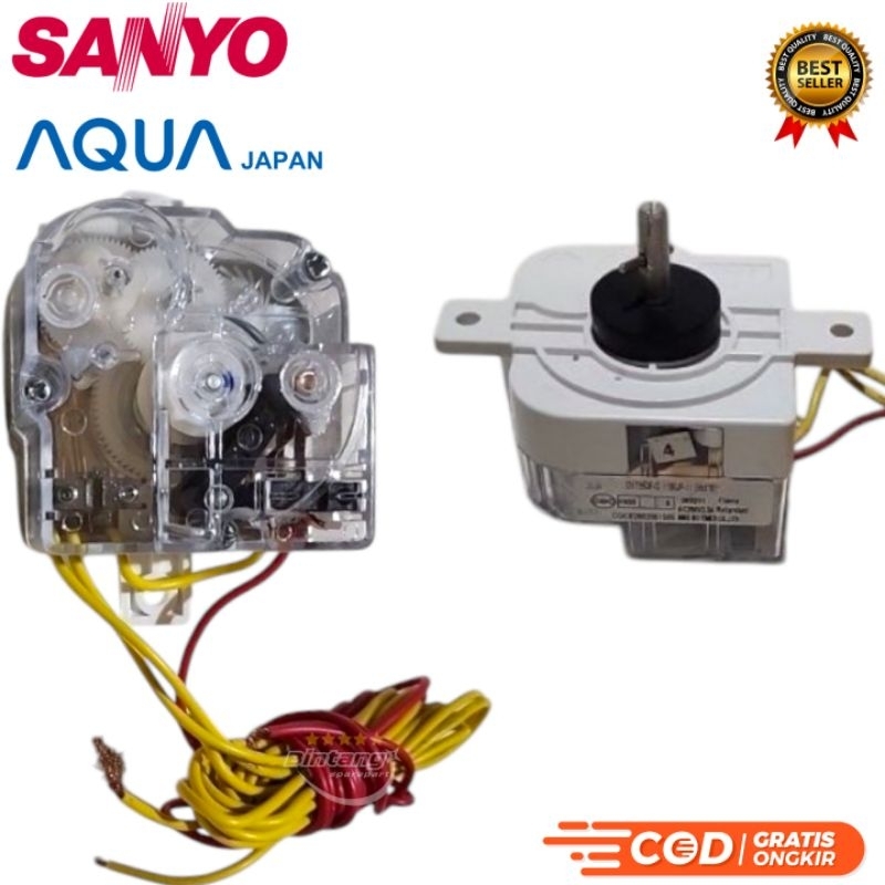 Timer Mesin Cuci Aqua Sanyo 3 Kabel Original