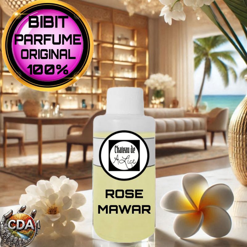 PARFUM WANITA / Bibit Parfum tanpa campuran bibit Parfum ROSE MAWAR murni TOP