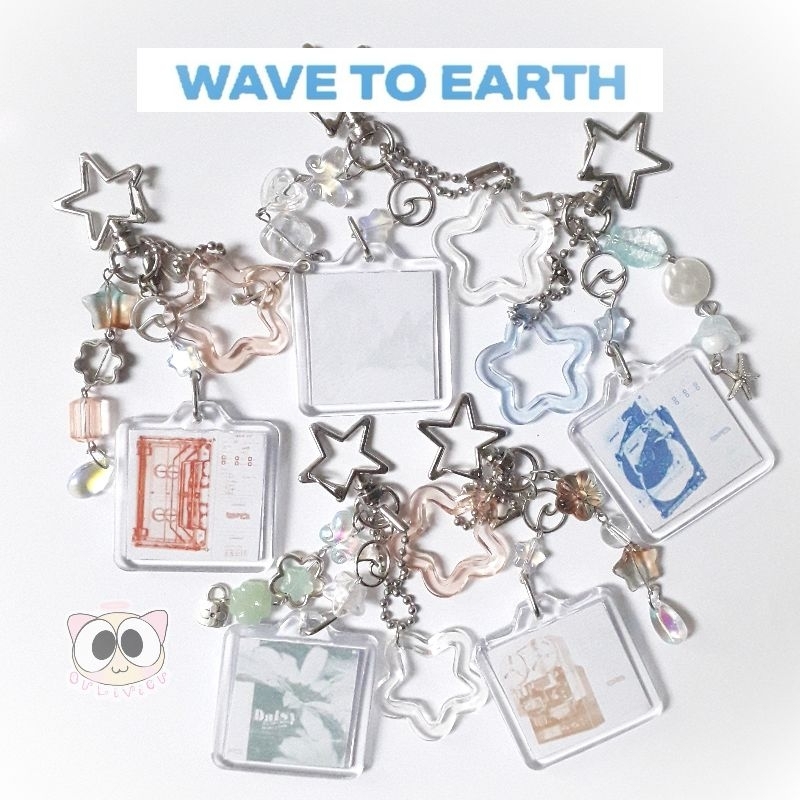 WAVE TO EARTH inspired beads bagcharm bracelet𓆝 𓆟 𓆞 | ganci gantungan kunci gantungan tas w2e gelang