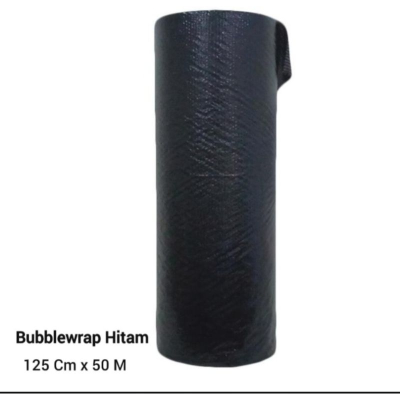 

Bubble Wrap Roll Besar TEBAL TANPA CORE 3 KG Hitam Black 125cm x 50m || Bubble Wrap Roll Besar Packing