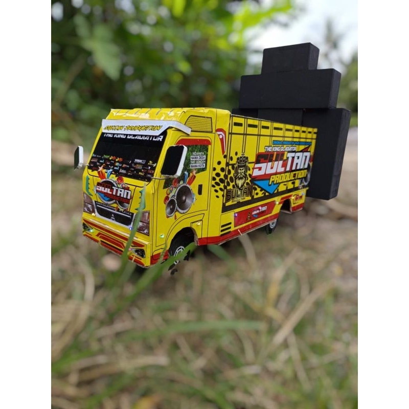 miniatur truk sound horeg/sound system viral murah