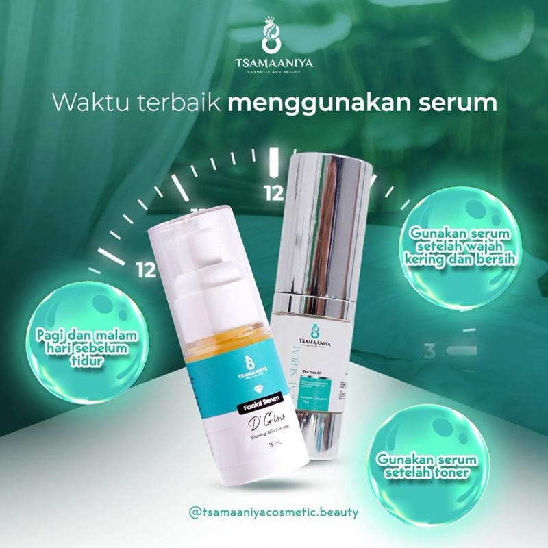 Serum Tsamaaniya Skincare BPOM / Diamond Serum Tsamaaniya / Acne Serum Tsamaaniya