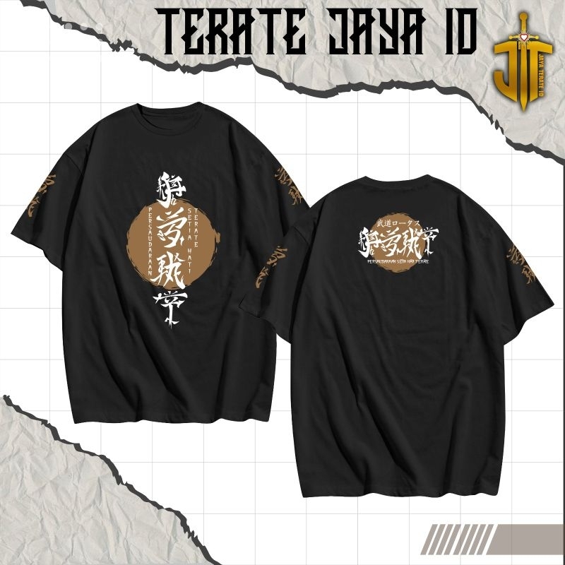 KAOS TERATE MOTIF JEPANG KAOS SH TERATE KAOS DISTRO