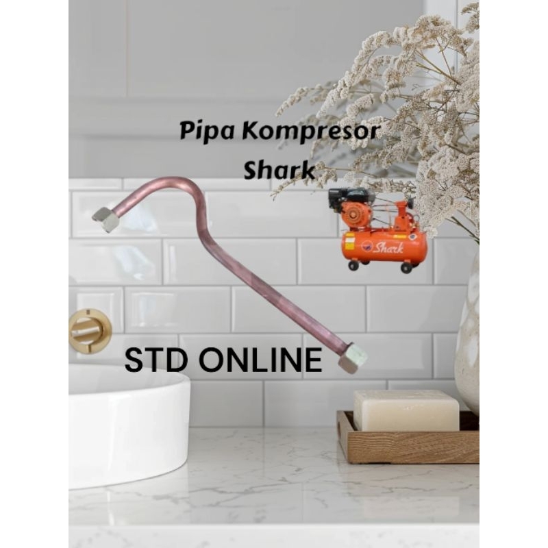 Pipa tanda tanya ? 1/4HP SHARK  kompresor 1/4hp Dischager pipe kompresor 1/4 hp Shark