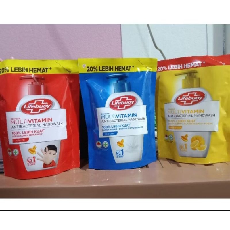 LIFEBUOY SABUN CUCI TANGAN 180ML - HANDWASH REFILL SABUN TANGAN REFIL SABUN CAIR TANGAN HAND WASH AN