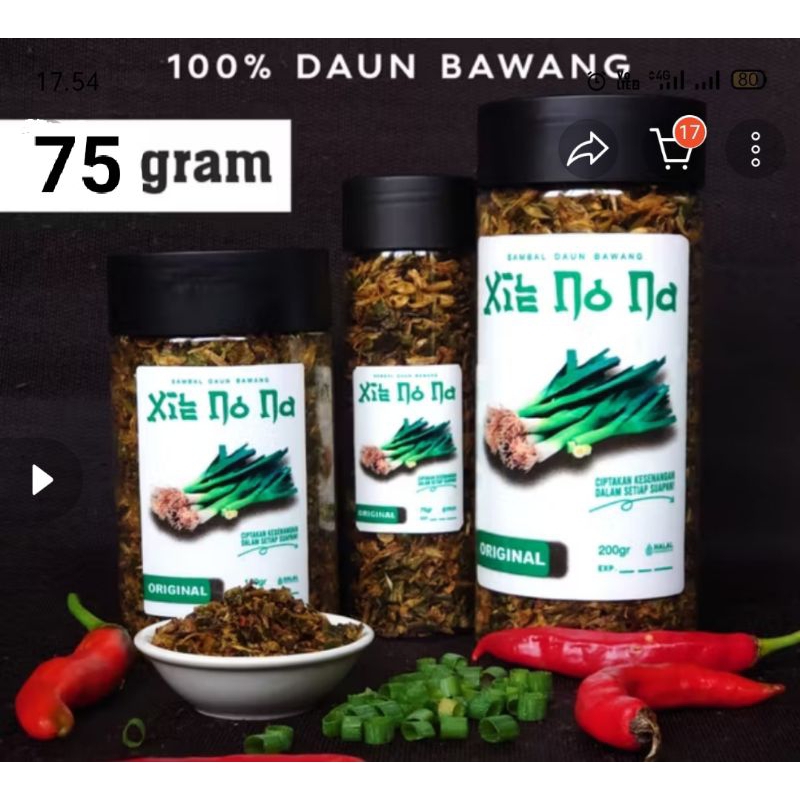 

Sambal kering daun bawang