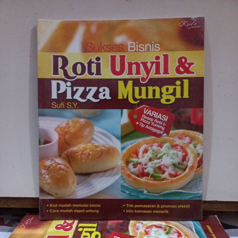 Buku Resep Masakan - Sukses Bisnis Roti Unyil & Pizza Mungil