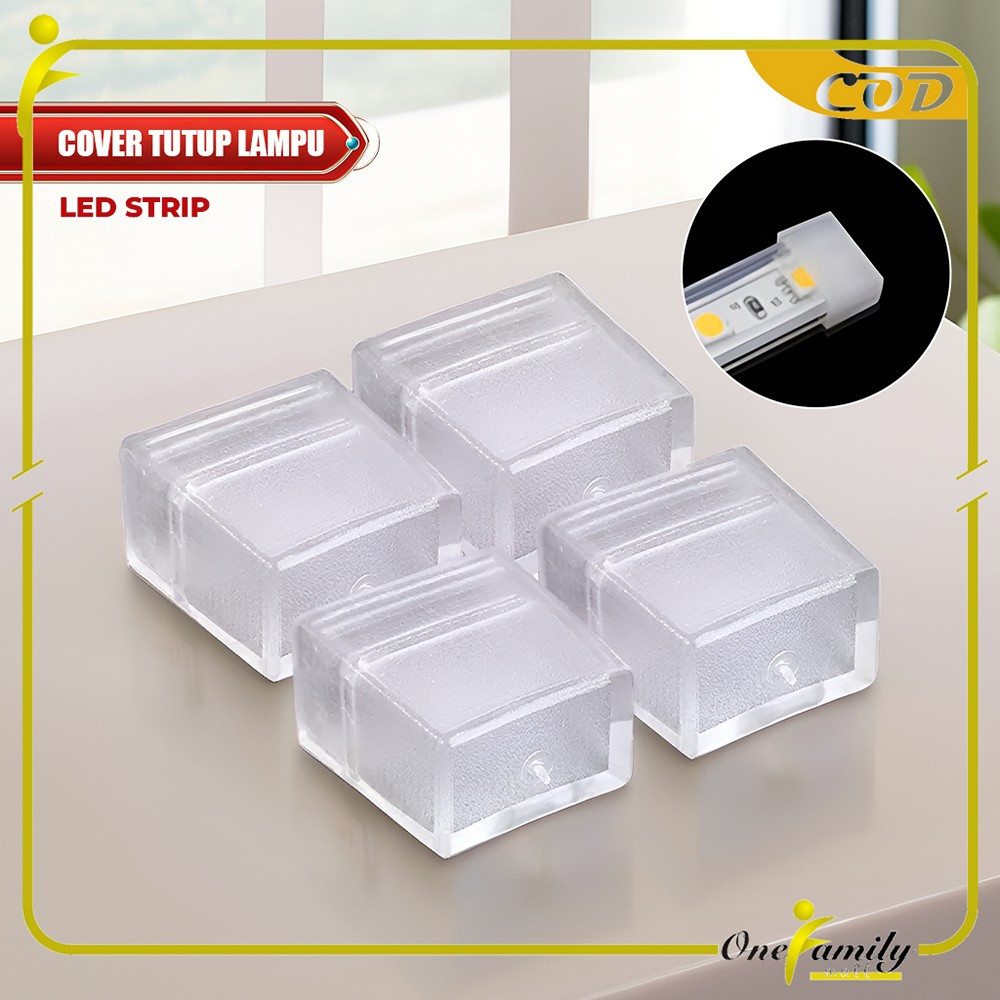 ONE-C886 Tutup Lampu Strip Selang 2835 / 3528 / 5050 / Cover Tutup Lampu LED Strip 220V / Pengaman P