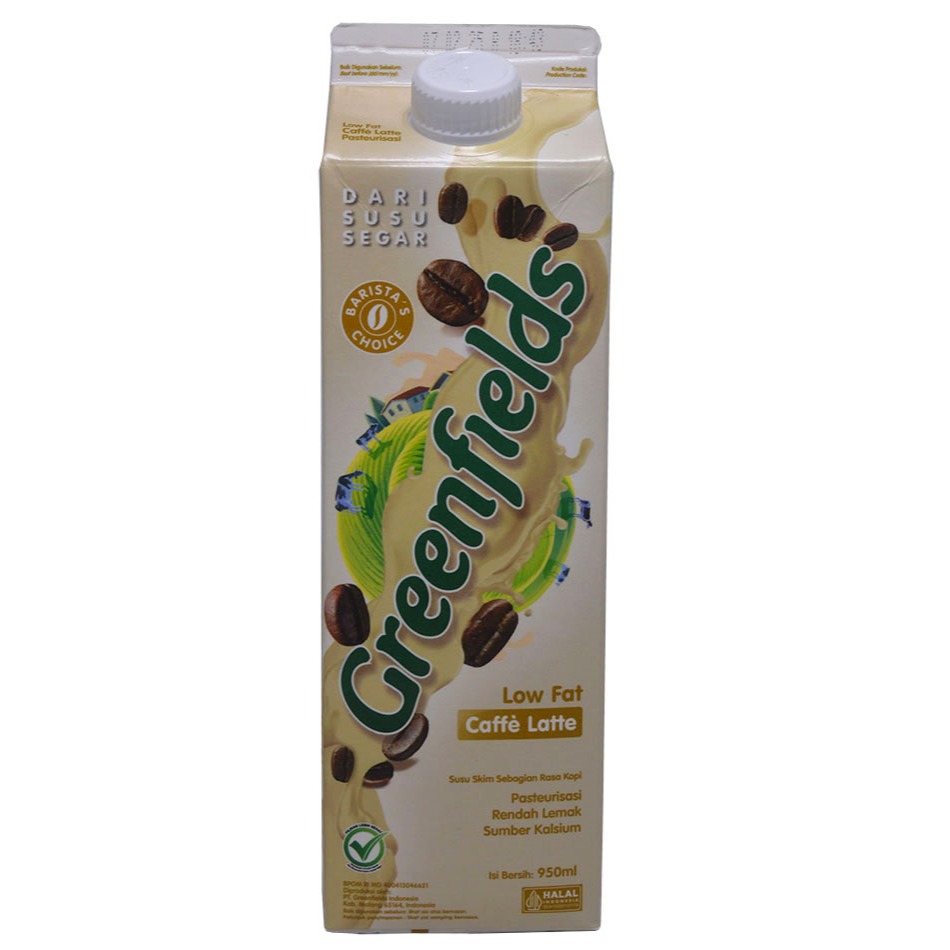 

GREENFIELDS FRESH MILK CAFFE LATTE 1 L