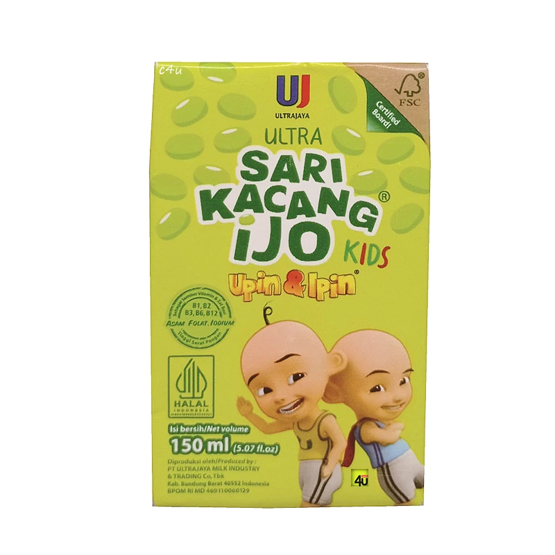 

Ultra Jaya Sari Kacang Hijau Kids Edisi Upin & Ipin 150ml