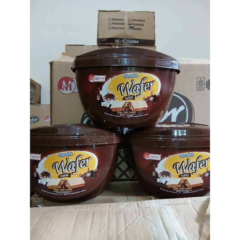 

Wafer Superquin Coklat Bucket Ovale Kue Hari Raya