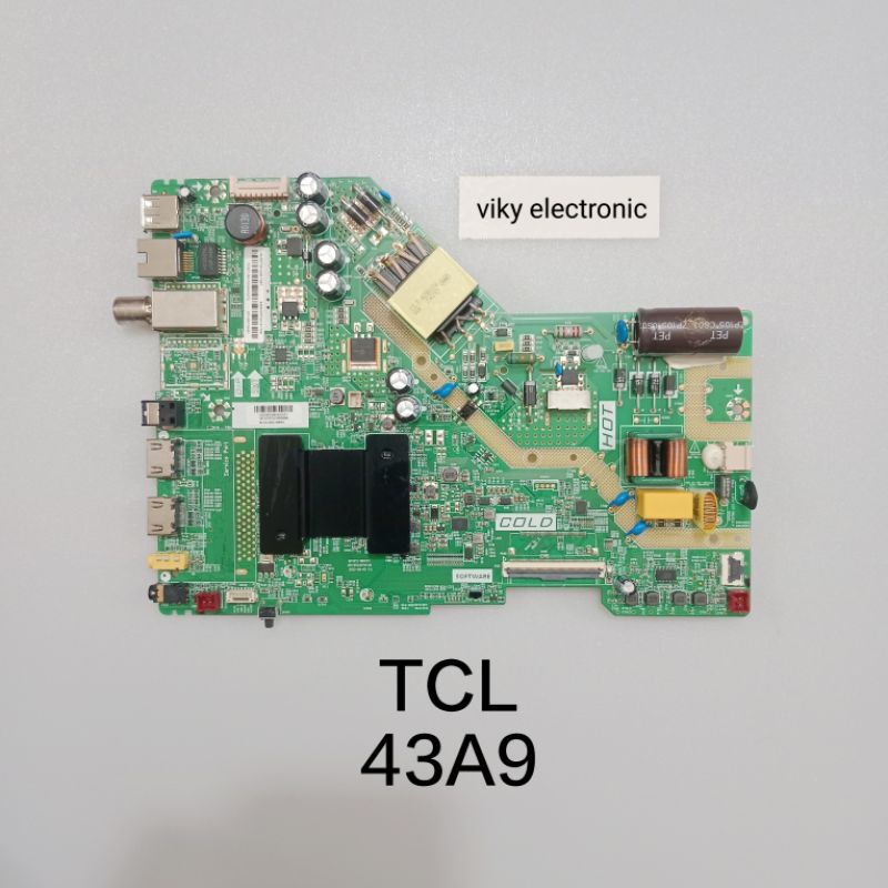 TCL 43A9 mainboard mb modul mobo mesin SMART TV TCL 43A9