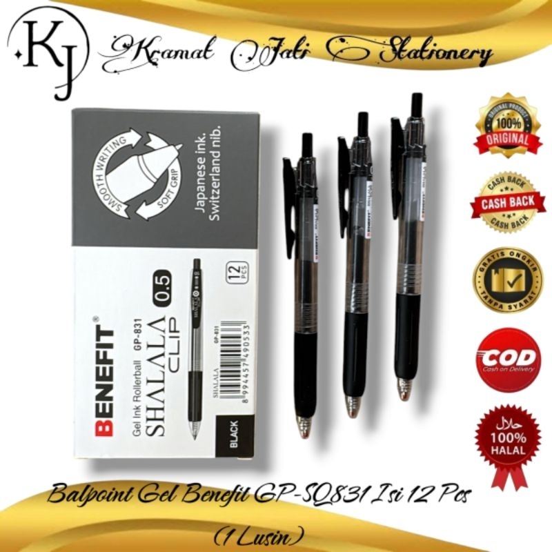 

Balpoint Gel Benefit Shalala GP-831 Isi 12 Pcs (1 Lusin)