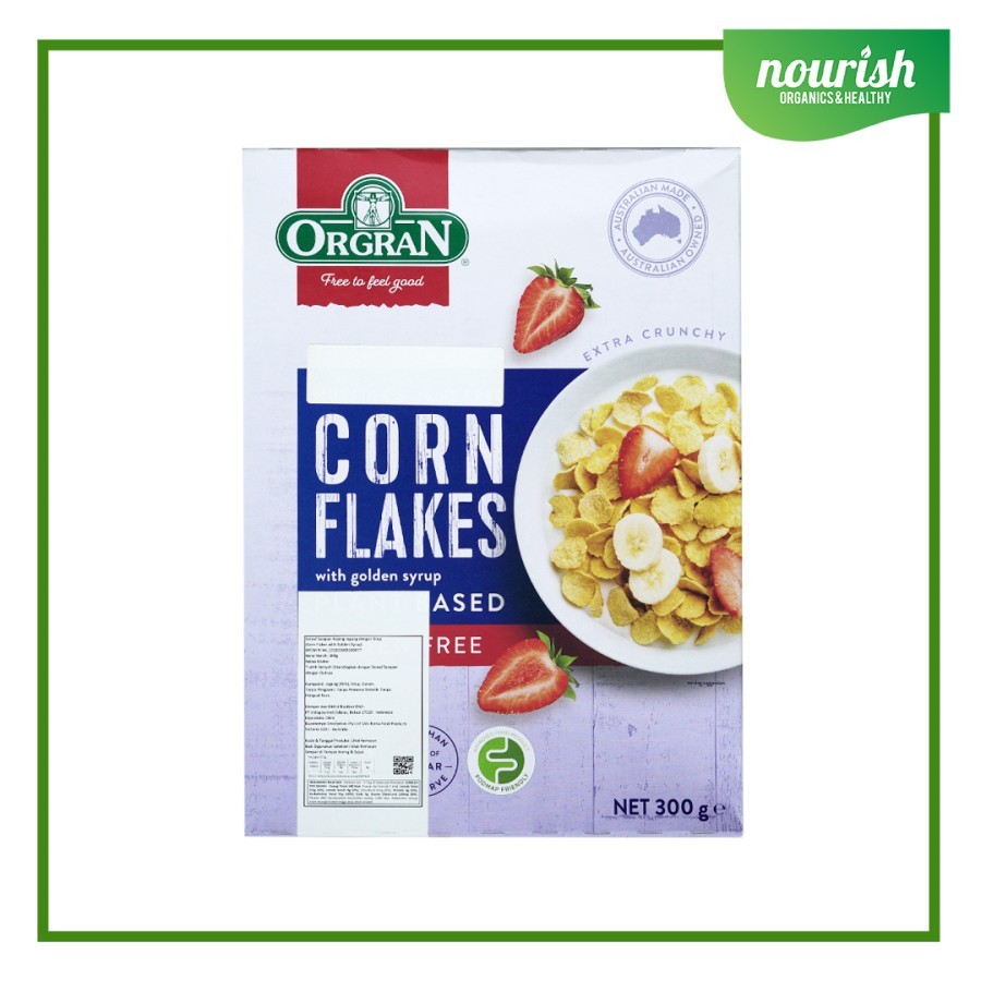 

Orgran Corn Flakes With Golden Syrup GLUTEN FREE 300gr