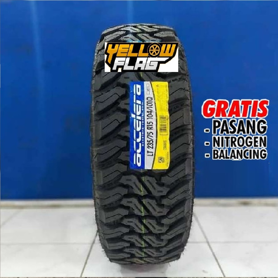 Ban Mobil Offroad Pacul Ring 15 Murah Merk Accelera MT-01 235 75 R15 Jimny Katana Sidekick