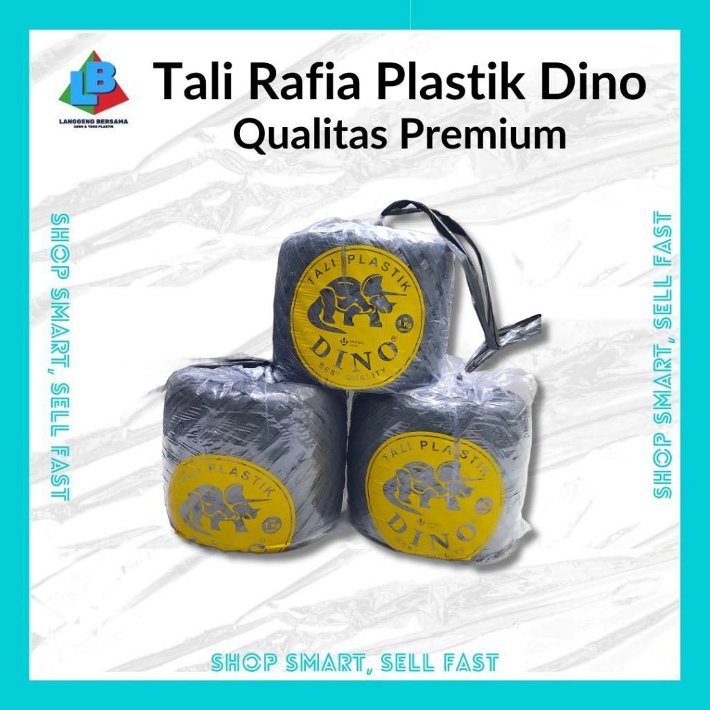 

Tali Rafia Dino. Isi 1 Kg Warna Hitam Premium Quality