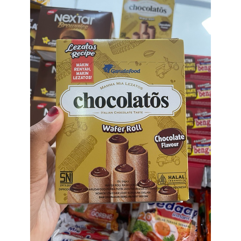 

CHOCOLATOS PAK ISI (24pcs)Gery CHOCOLATOS