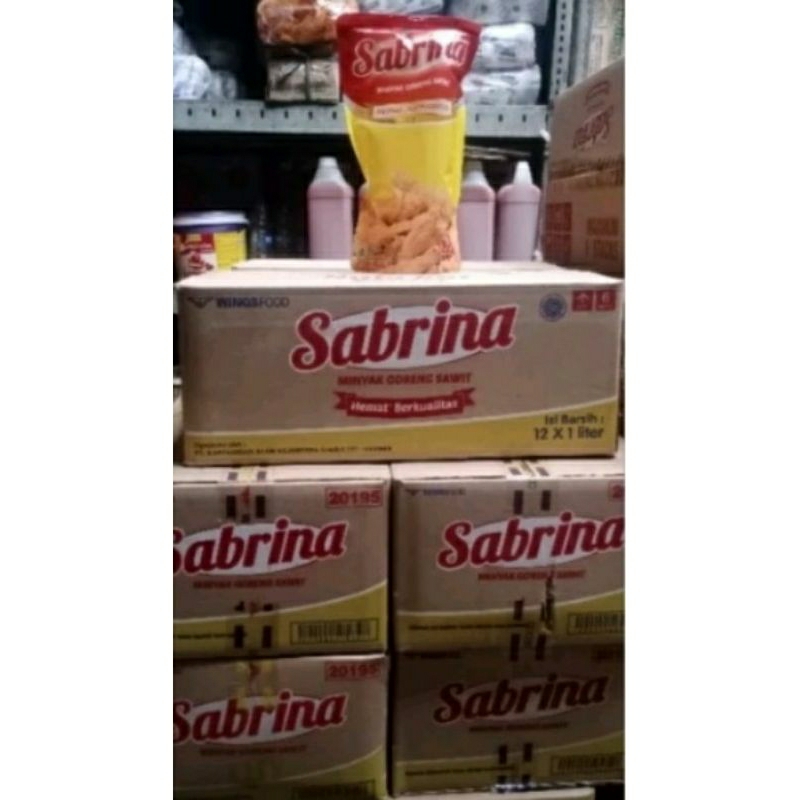 

minyak goreng sabrina 2 liter 1karton