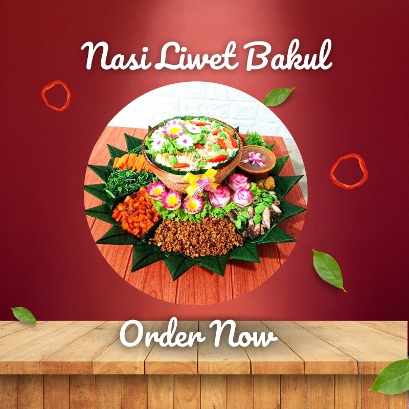 

Nasi Liwet Bakul / Nasi liwet / 25 Porsi