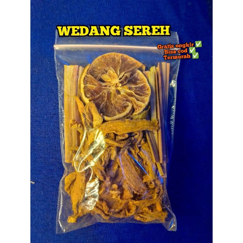 

Wedang Jahe Sereh Lemon herbal Alami Imun Booster