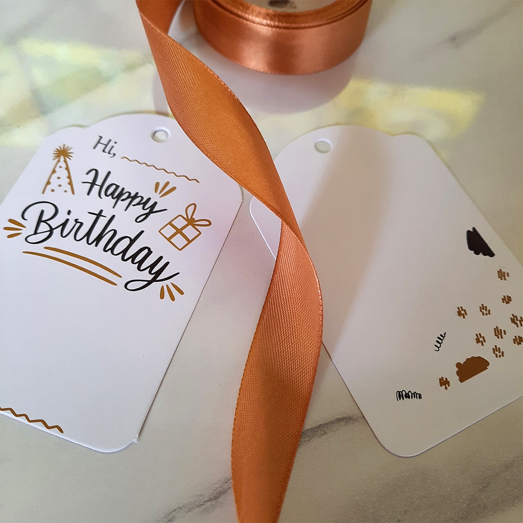 

Tambahan Pita dan Kartu Ucapan