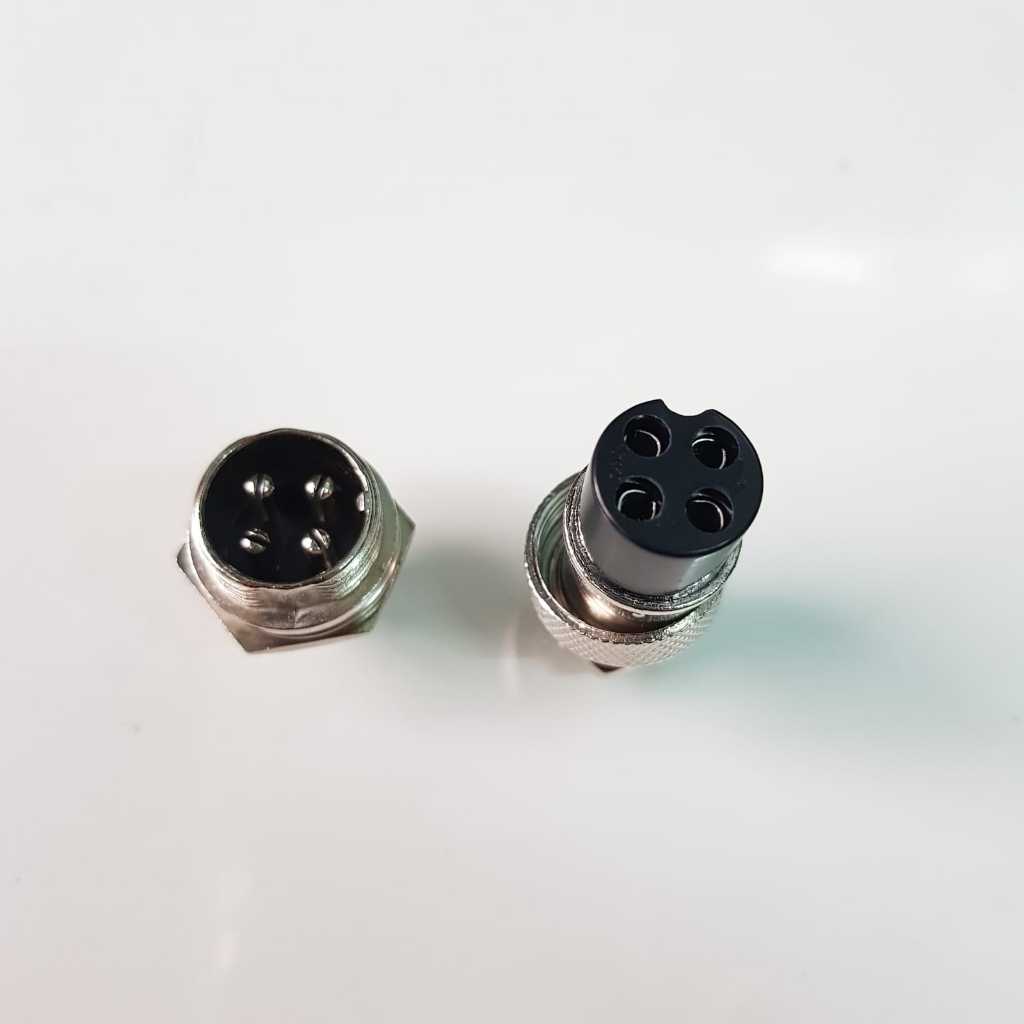 JR 5904 Aviation Plug Connector Konektor CB GX16 2 3 4 5 6 7 8 Pin Male Female Konektor CB Male Fema