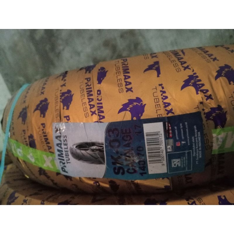 BAN TUBLES UKURAN 140/70-17